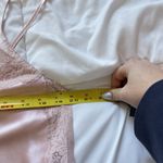 Valerie Stevens Vintage 90s Womens Size Large Pink Slip Dress Chemise Coquette Photo 3