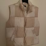 Target New With Tags Checker Puff Vest Photo 0