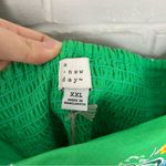 A New Day NWT Green Tropical Floral Cut Out Dress Size XXL Photo 9