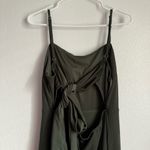 Birdy Grey  Benny Tie Back Maxi Dress Crepe Sea Glass Green Photo 5