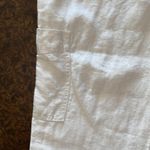 Chico's Chico’s 100% Linen Cropped Pant in Off White - size 1.5 (med/10) Photo 8