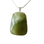 Natural jade pendant necklace Green Photo 0