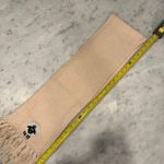 Irelandseye 100% Pure New Lambswool Scarf Pink Sheep Applique Fringe Photo 1