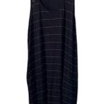 ATM Anthony Thomas Melillo Slub Jersey Striped Tank Dress Size L Black Size L Photo 3