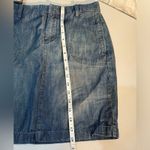 Level 99 Anthropologie Denim Mini Skirt Size 29 High Photo 4