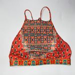 Nanette Lepore  Coral Bindi Stargazer Bikini Swim Bathing Suit Top Womens Size XS Photo 1