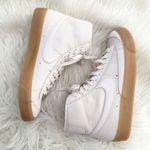 Nike | Blazer Mid 77 Premium Pearl Pink High Top Blush Pink Gum Sole | Size 8 Photo 1
