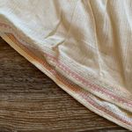 Lost + Wander  Boho Cream Embroidered Hem Shorts Size Medium Photo 3