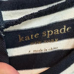 Kate Spade | Dark Navy & White Stripe Weekend Zipper Back Dress Size S Small Photo 7