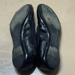 Tory Burch Caroline Black Patent Women’s Black Leather Ballet Flats Size 7 Photo 6