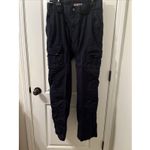 5.11  Tactical Women’s Size 12 Long Navy Cargo Pants Work Utility Outdoor Photo 4