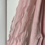 Free People Ruffle Trim Lightweight Sweater - Size XS Photo 1