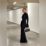 House Of CB ‎ Sancha Black Knit Maxi Dress NWOT size XL Photo 1