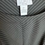 Loft Black Pinstripe Jumpsuit Photo 4