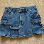 Jean Mini Skirt Photo 0