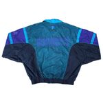 Pro Player Vintage 90s NBA Charlotte Hornets  Blue Purple Windbreaker Zip Jacket Photo 1