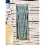 Joie  Filya Leaf Print Pull On High Waisted Slit Maxi Skirt Teal Turquoise XXS Photo 5