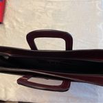 Samsonite Dignitary 3” Document Portfolio Burgundy Genuine Leather 1986 Vintage Brown Photo 9