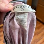 Vintage Agenda Y2K Pink Floral Tie Front Blouse Size Large Photo 3