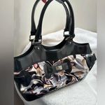 Beijo purse with floral cloth and matching wallet Black Photo 0
