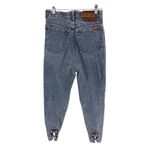 Vtg 80s Jordache Basics Acid Wash Denim Jeans High Waist Bow Ankle Zipper 11/12 Blue Size undefined Photo 4