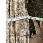 Knox Rose  90s Dress Sz M Fairy Y2K Floral Print Asymmetrical Hem Smocked Waist Photo 10