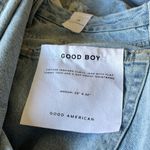 Good American NWT  Good Boy 28 Distressed Straight Leg Jeans in Blue802 Photo 7