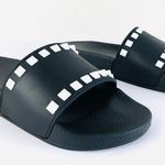 Valentino Garavani ROCKSTUD PVC SLIDE STUD SANDAL Photo 0