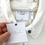 L'Academie REVOLVE  Ophelia Creme Button Down Blouse Photo 6