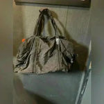 Disney Vintage  Mickey Mouse Black Red Duffel Bag Photo 3