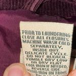 L.L. Bean Women's Jacket Blazer Corduroy 3 Button Burgundy Vintage Size 10 Reg Purple Photo 10