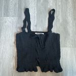 Urban Outfitters NWT  Carmella Sweater Tank Black size S Photo 3