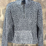  Top Woman's Large Gray Cozy‎ Softest Sherpa 1/4 Zip Warm Outdoors Gorpcore Photo 0