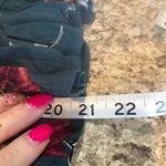 B 0G Collective XXL Green Floral Elastic Crop Top Pink Photo 7