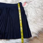 Free People  Rally Ruffle Mini Skort Navy. Size Medium/Large. New With Tags. Photo 8