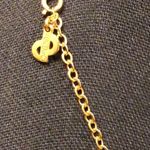 Christian Dior Authentic CD Monogram Gold Plated Spring Lock Vermeil Necklace Photo 9