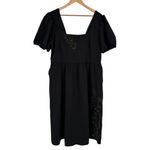 Disturbia Cressida Moth Embroidered Midi Dress in Black size 16 Photo 2