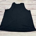 Peloton Graphic Muscle Tank in Black Cotton Size 1X Photo 2