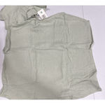 Serra Lounge Wear Green Cotton Gauze Pajama Set Shorts & Top Size L Sleepwear Pj Photo 5