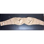 Sweet Nothings 8940 Beige Strapless Underwired T Shirt Bra Size 38 C Tan Photo 3