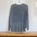 Hummingbird ✨ Long Sleeve Crewneck Boho Blue Sz Large Top✨ Photo 1