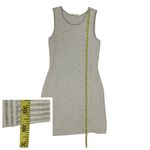 Athleta  Chills and Valley Tank Sweater Dress - Gray/White - Small Photo 2