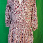 Sundry NWT  For Evereve Dahlia Ditsy Smocked Dress‎ 2 Medium Photo 0