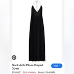 Jonathan Simkhai draped pleated dress Black Size 4 Photo 1