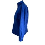 Cutter and Buck Womens Performance Jacket Size M Vented Blue Full Zip Logo Photo 5