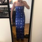 Paper Heart Faux Linen Tube Dress Photo 1