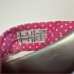 Lands' End Women’s Sandals Size 8B Silver Pink Polka Dot Thong Flip Flop Photo 12