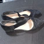 Preston & York  WO SIZE 9 (fits like 8.5 ) Elastic strap. LACK SUEDE FLATS CLEAN Photo 5
