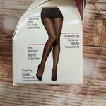 L'eggs Silken Mist Nude 94495 Control Top Ultra Sheer Tights Size Medium B Tan Photo 8