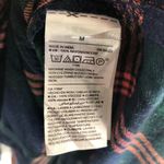 Old Navy Womens The Classic Flannel Shirt Button Down Plaid Green Orange Size M Photo 3